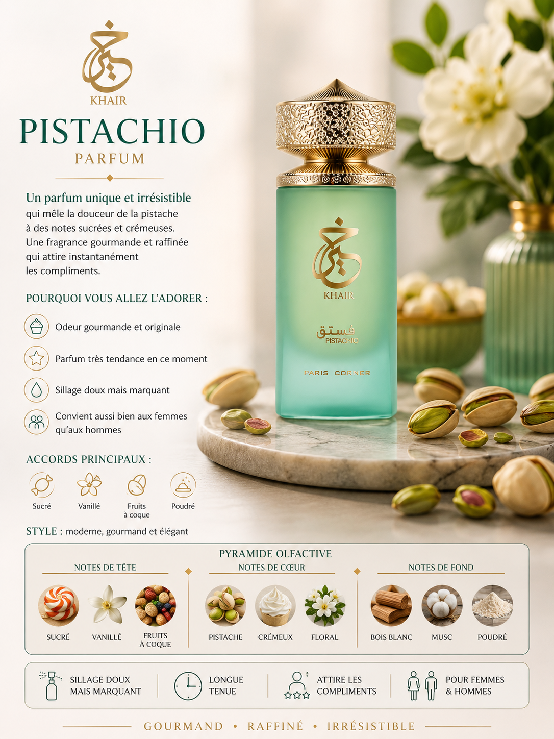 Khair pistachio - 100 ml