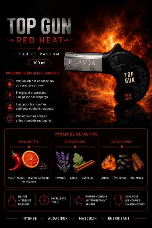 Top Gun Red Heat - 100 ml