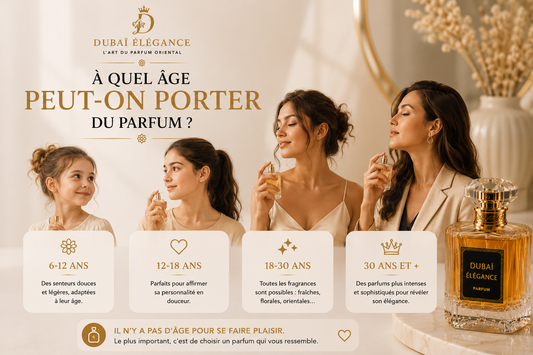 À quel âge peut-on porter du parfum ?