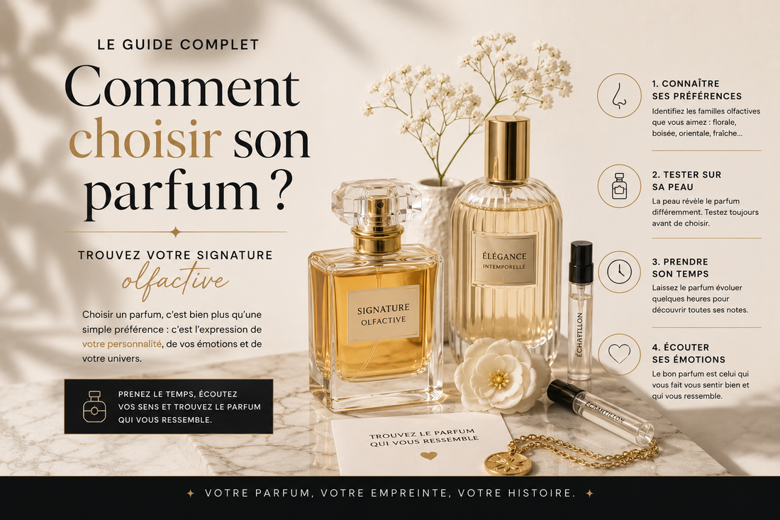 Comment choisir son parfum ? Le guide complet pour trouver votre signature olfactive