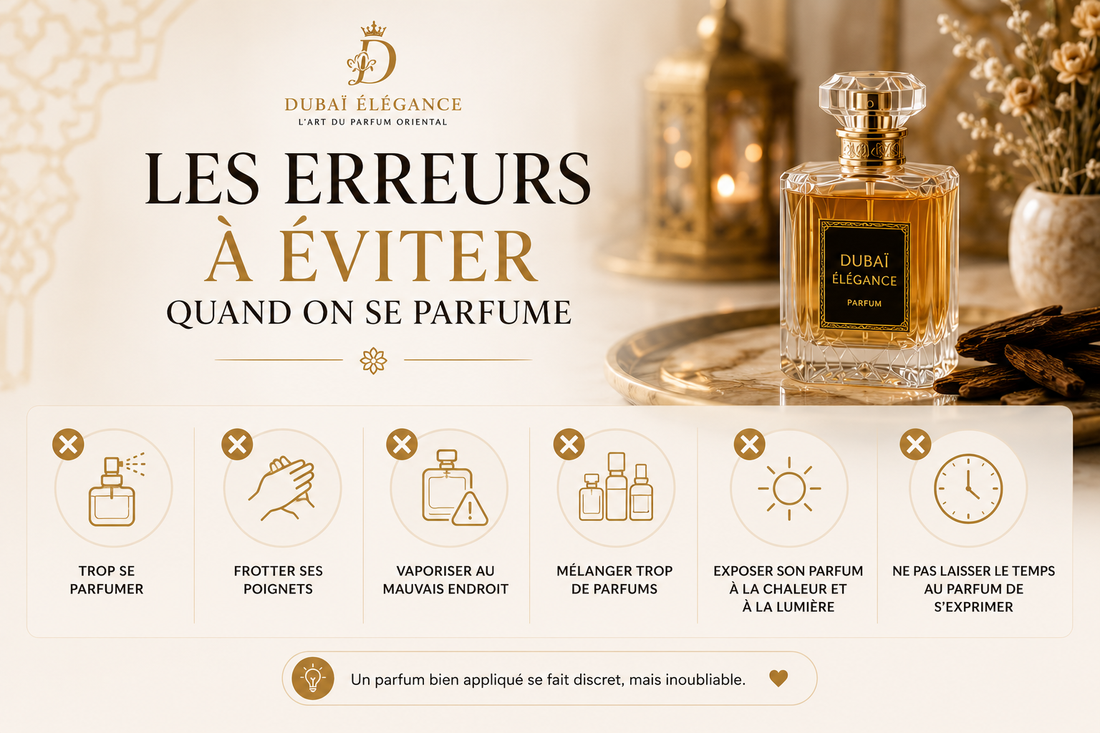 Les erreurs à éviter quand on se parfume