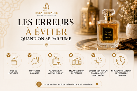 Les erreurs à éviter quand on se parfume