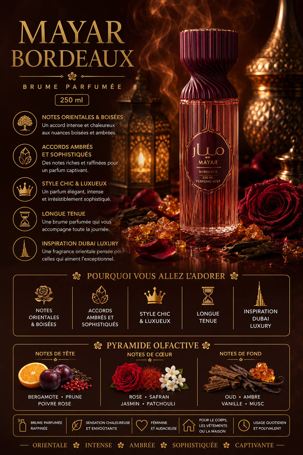Mayar Bordeaux - 250 ml