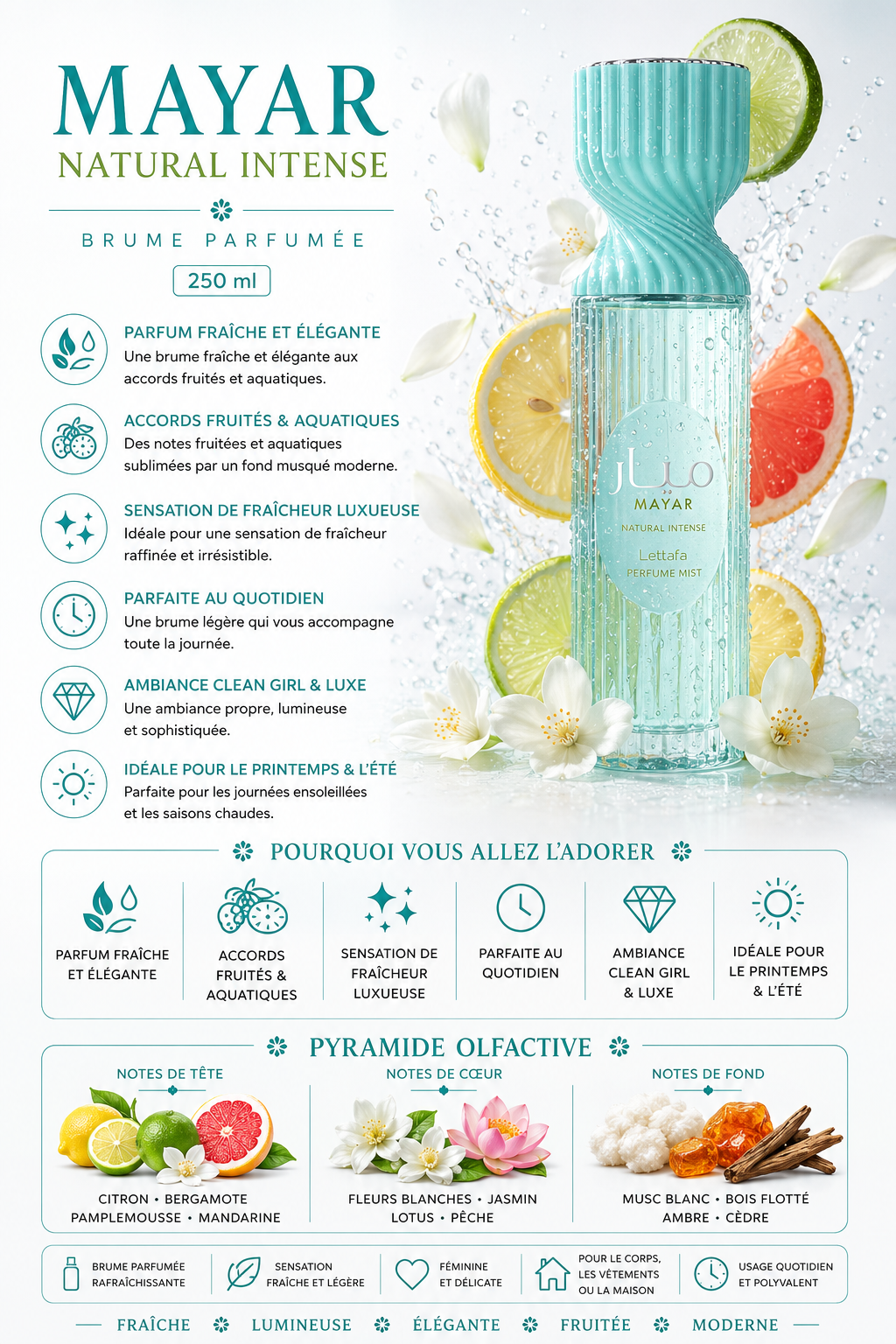 Mayar Natural Intense - 250 ml