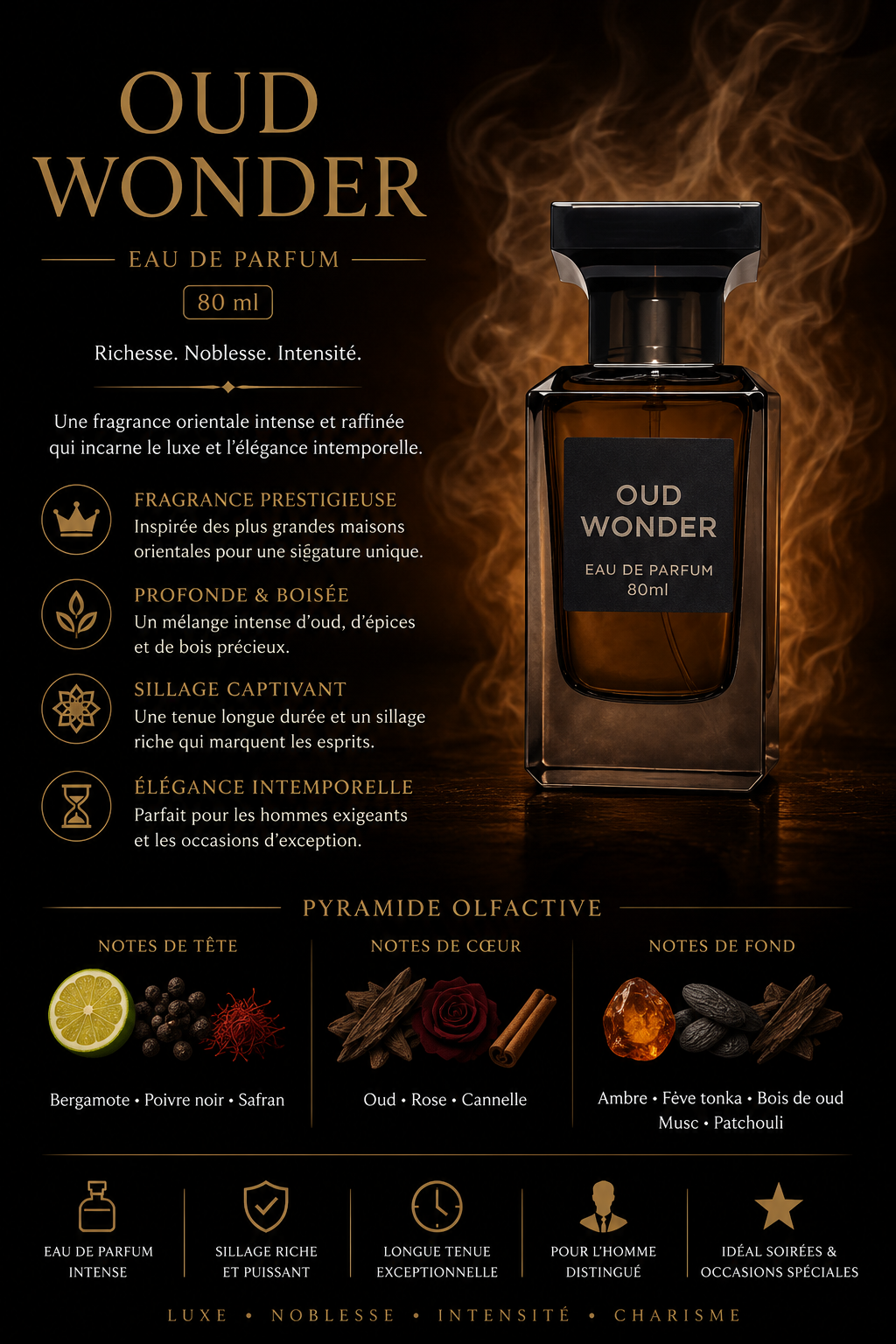 Oud Wonder - 80 ml