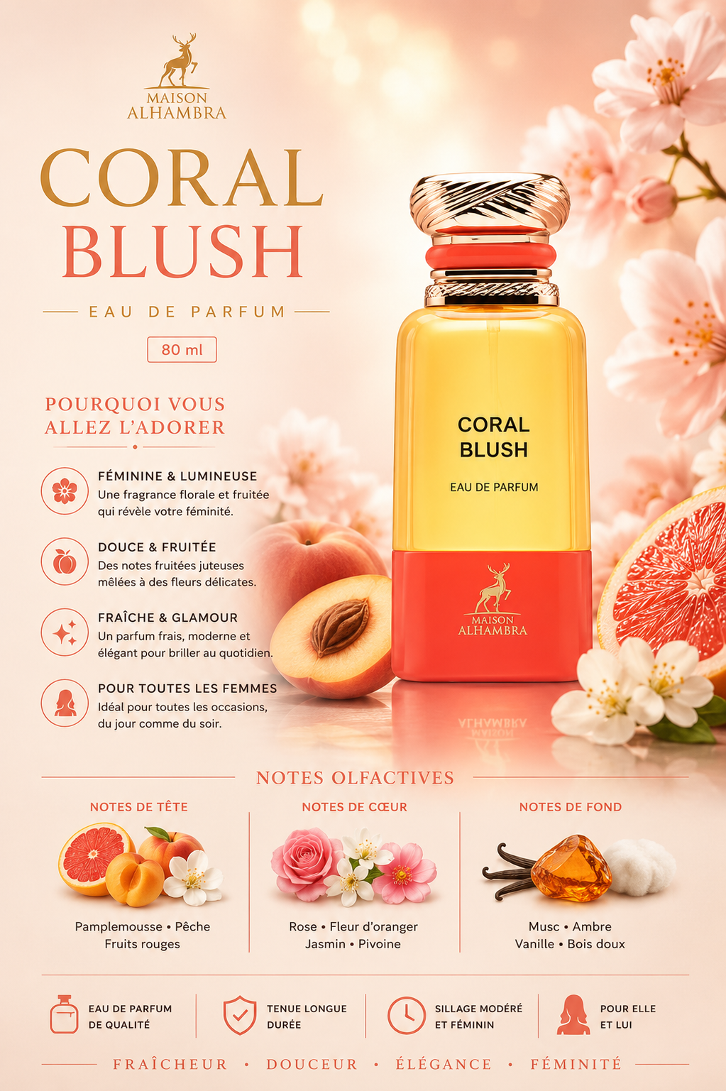 Coral Blush - 80 ml